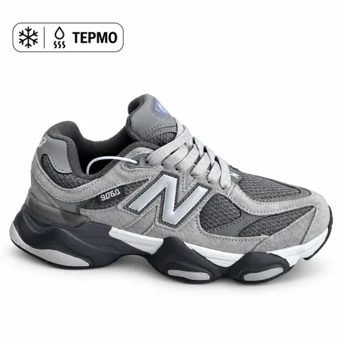 New Balance 9060 x Joe Freshgoods Dark Gray із замші та текстилю. мініатюра 3