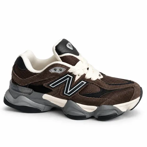 Жіночі кросівки New Balance 9060 в кольорі dark brown 🤎 мініатюра 3