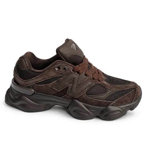 Жіночі кросівки New Balance 9060 в коричневому кольорі мініатюра 2